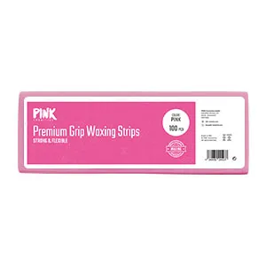 Paski do depilacji Premium Grip (100 sztuk) Pink