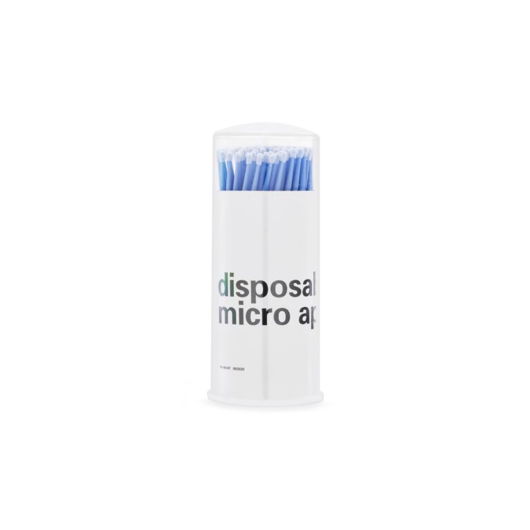 Mikroszczoteczki 2,5 mm - niebieskie