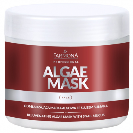 ALGAE MASK Odmładzająca maska algowa ze śluzem ślimaka 160g