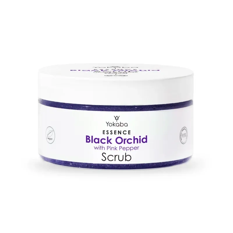  Black Orchid with pink Scrub Essence Yokaba 200 g 