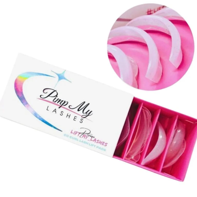Brokatowe wałeczki podkręcające CC Curl do laminacji liftingu rzęs Pimp My Lashes