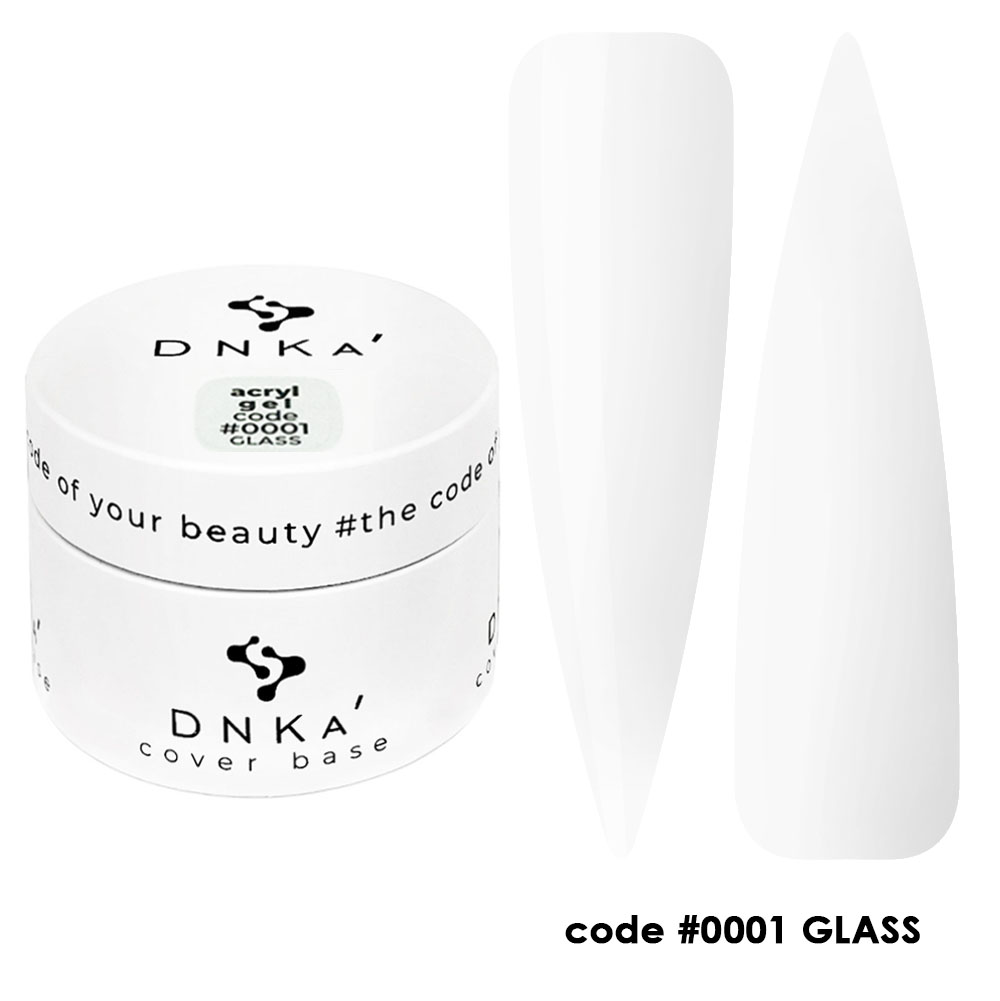  DNKa' Аcryl Gel #0001 Glass  30ml słoik