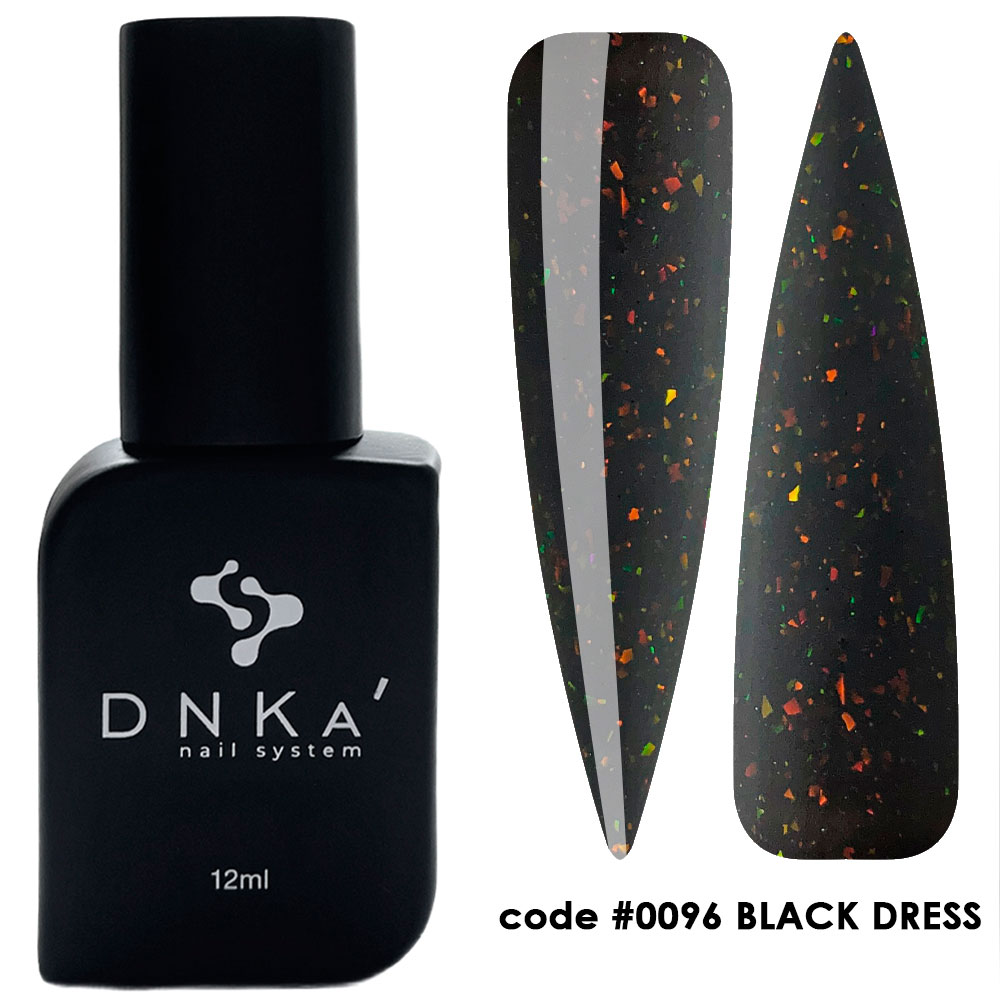 DNKa' Cover Base #0096 Black Dress 12ml