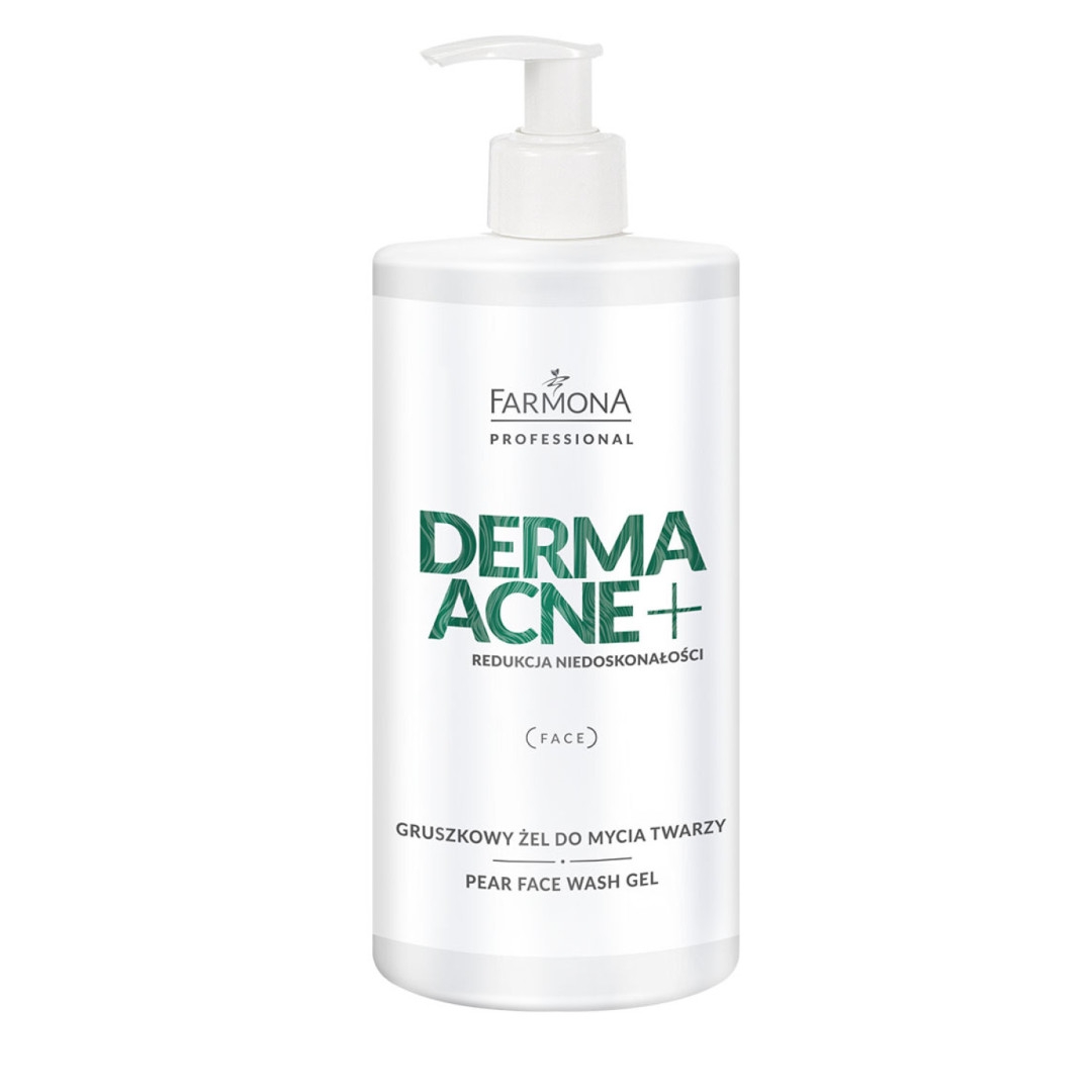 Farmona Professional DERMAACNE+ Gruszkowy żel do mycia twarzy 500ml