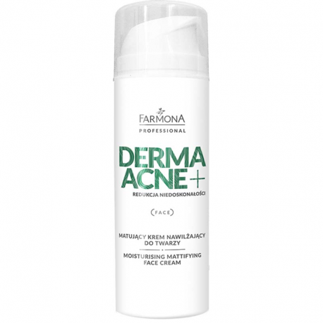 DERMAACNE+ Matujący krem nawilżający do twarzy 150ml