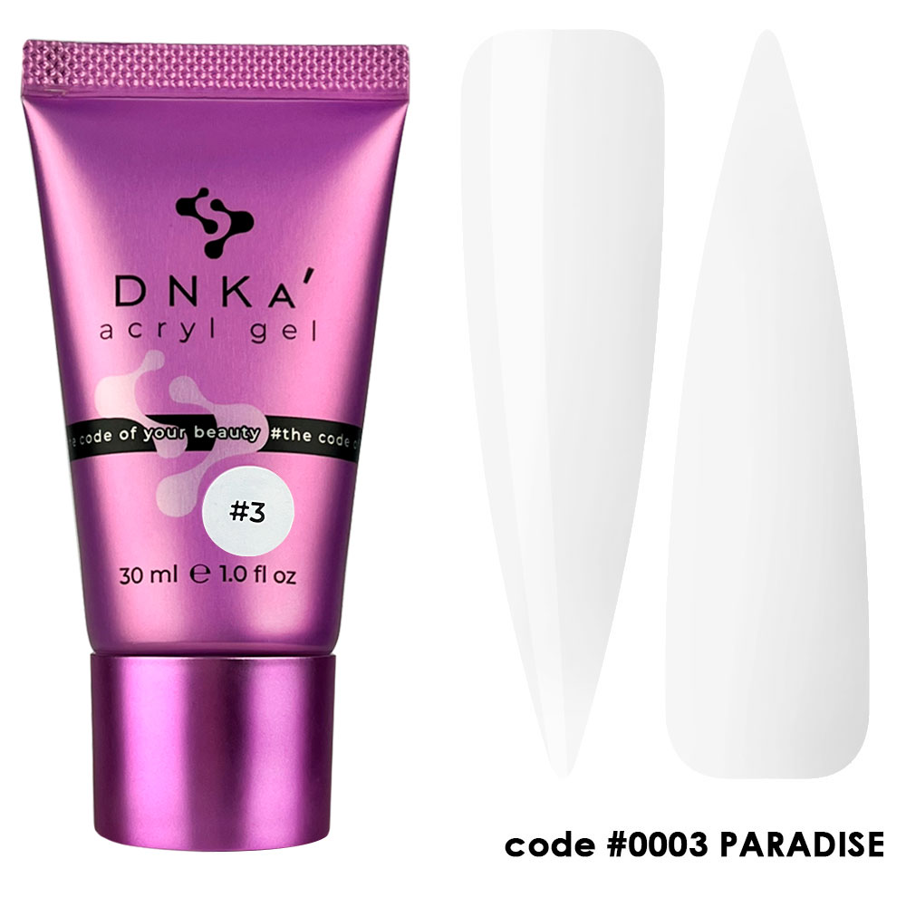  DNKa' Аcryl Gel #0003 Paradise  30ml tuba