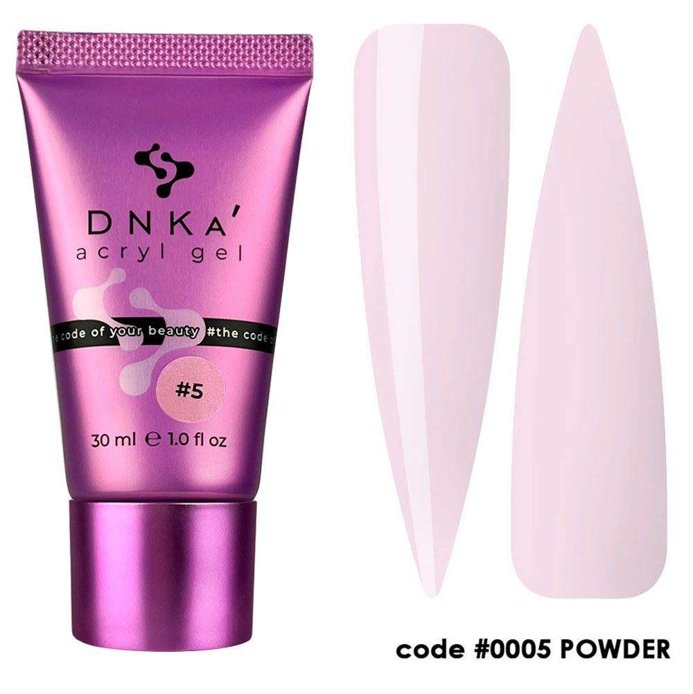 DNKa' Аcryl Gel #0005 Powder 30ml tuba