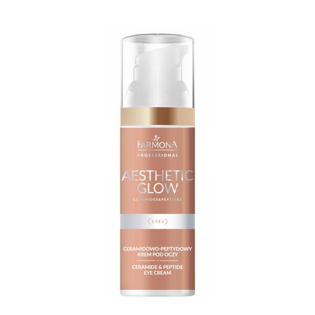 AESTHETIC GLOW Ceramidowo-peptydowy krem pod oczy 50ml