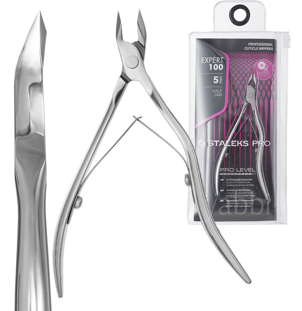 Staleks Profesjonalne Cążki Do Skórek EXPERT 100  5 mm