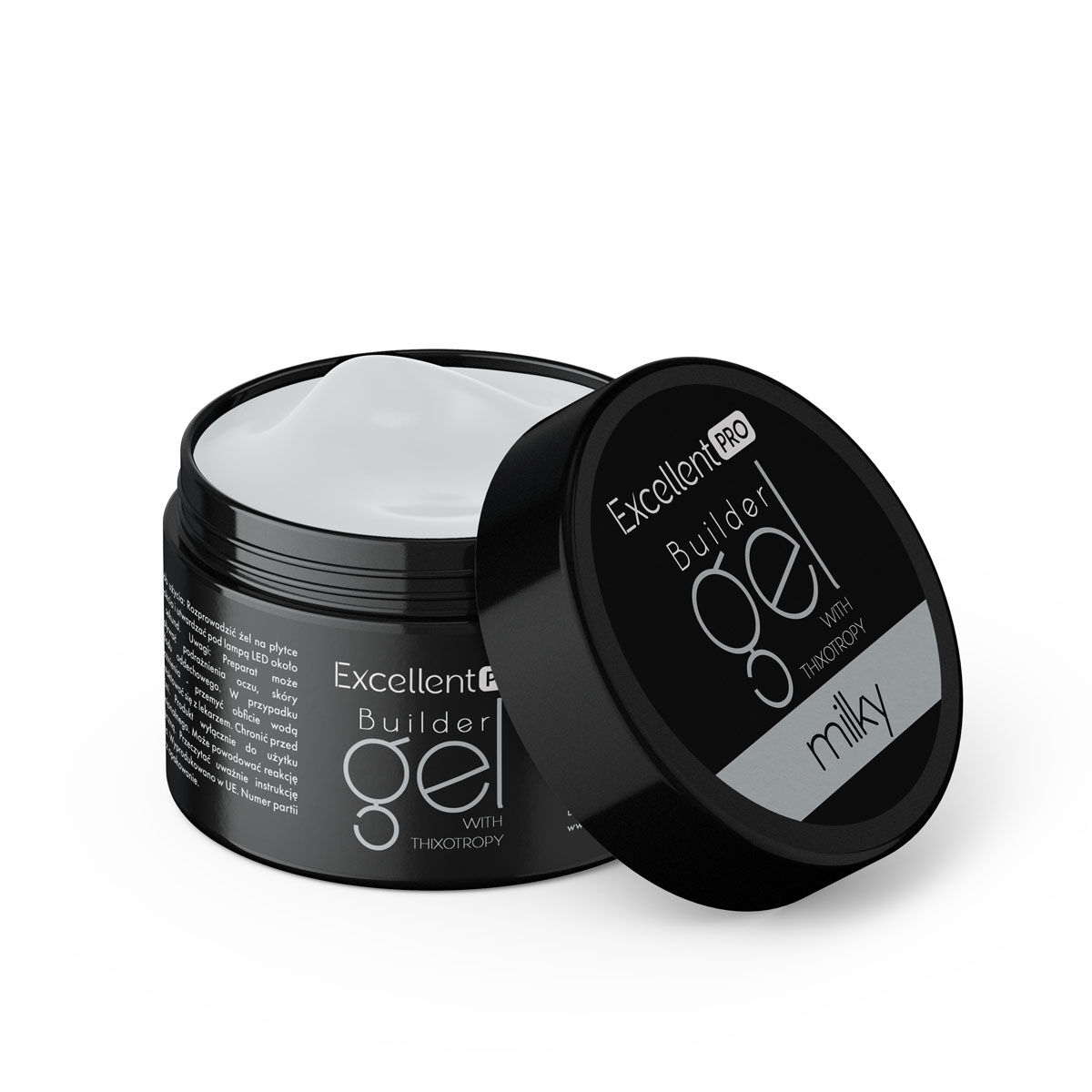 Excellent PRO Builder gel with thixotropy Milky-50g