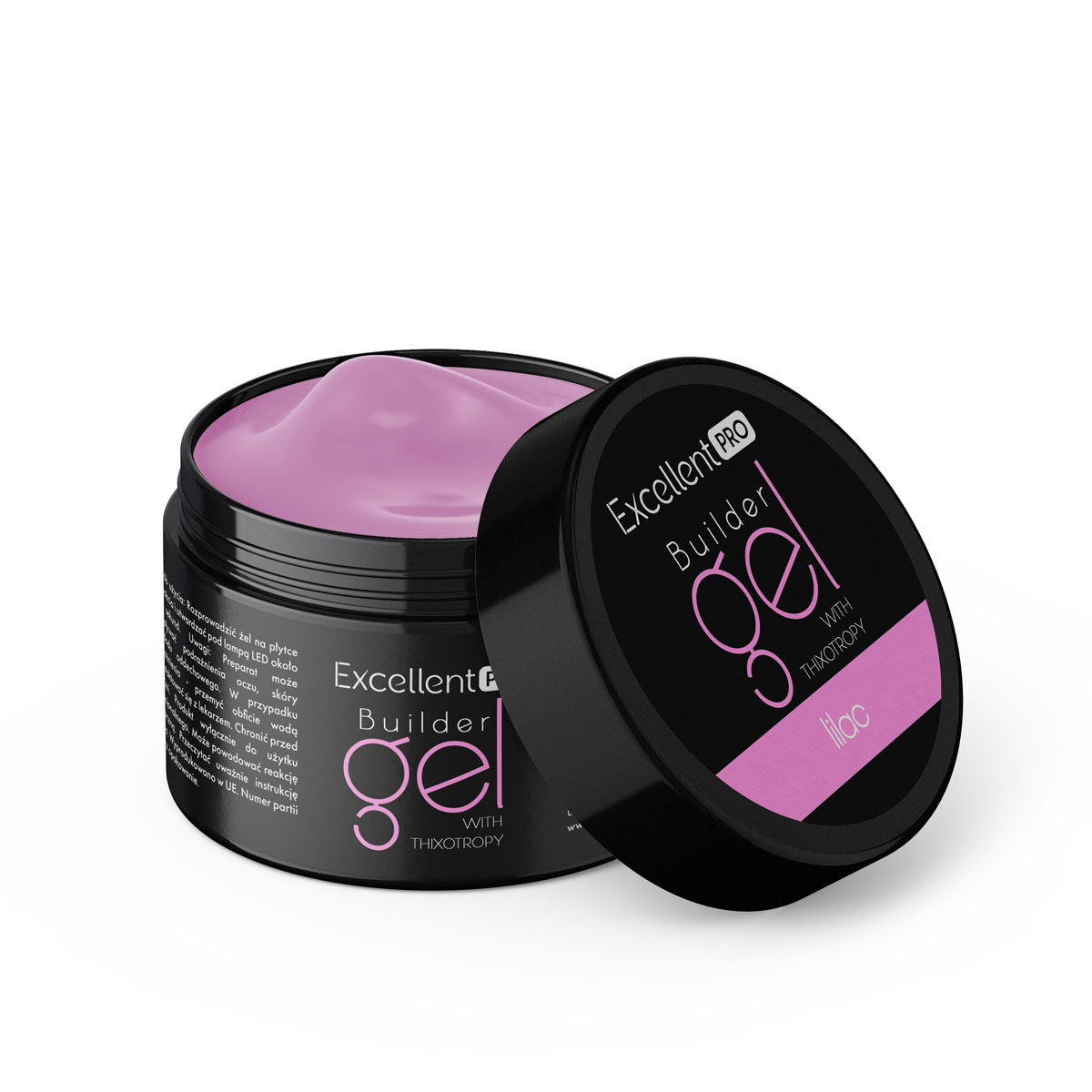 Excellent PRO Builder gel with thixotropy Lilac- 50g