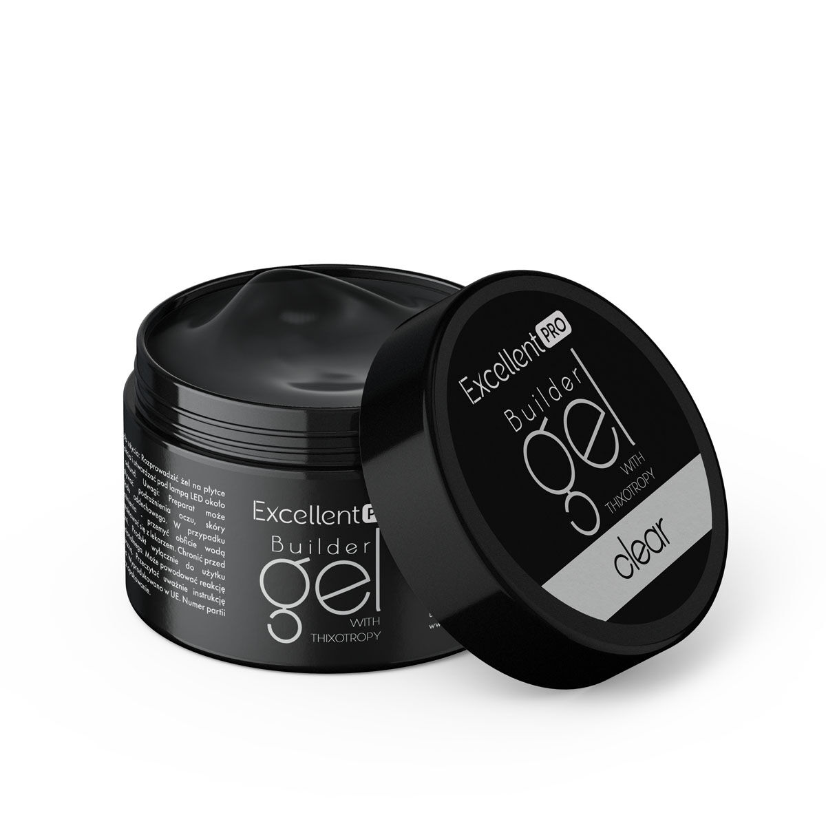 Excellent PRO Builder gel with thixotropy Clear- 50g