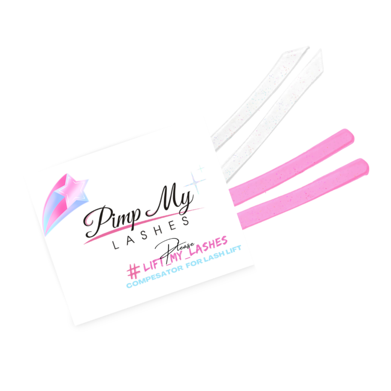 Kompensatory marki Pimp My Lashes do laminacji i liftingu rzęs