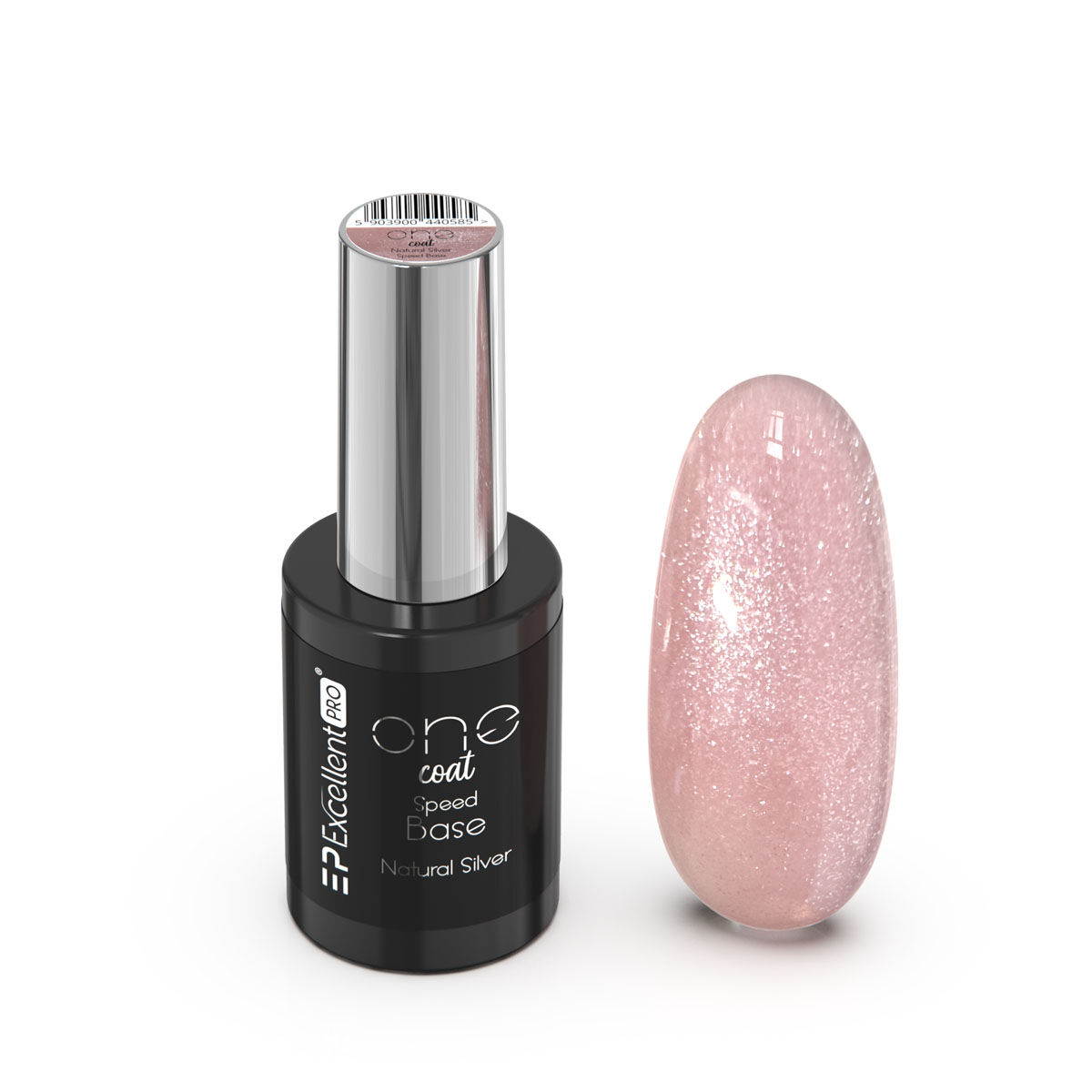 Excellent Pro One Coat Speed Base Natural Silver 11g