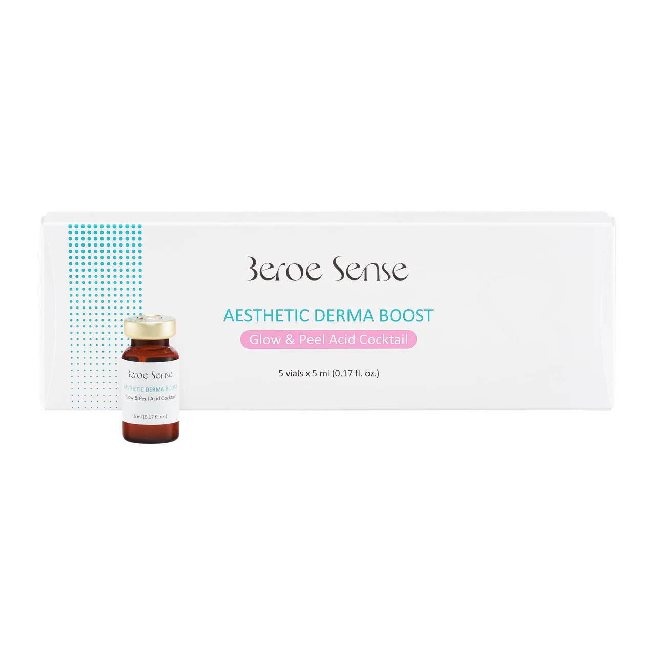 Beroe Sense  Aesthetic Derma Boost Glow & Peel Acid Cocktail 5x5ml