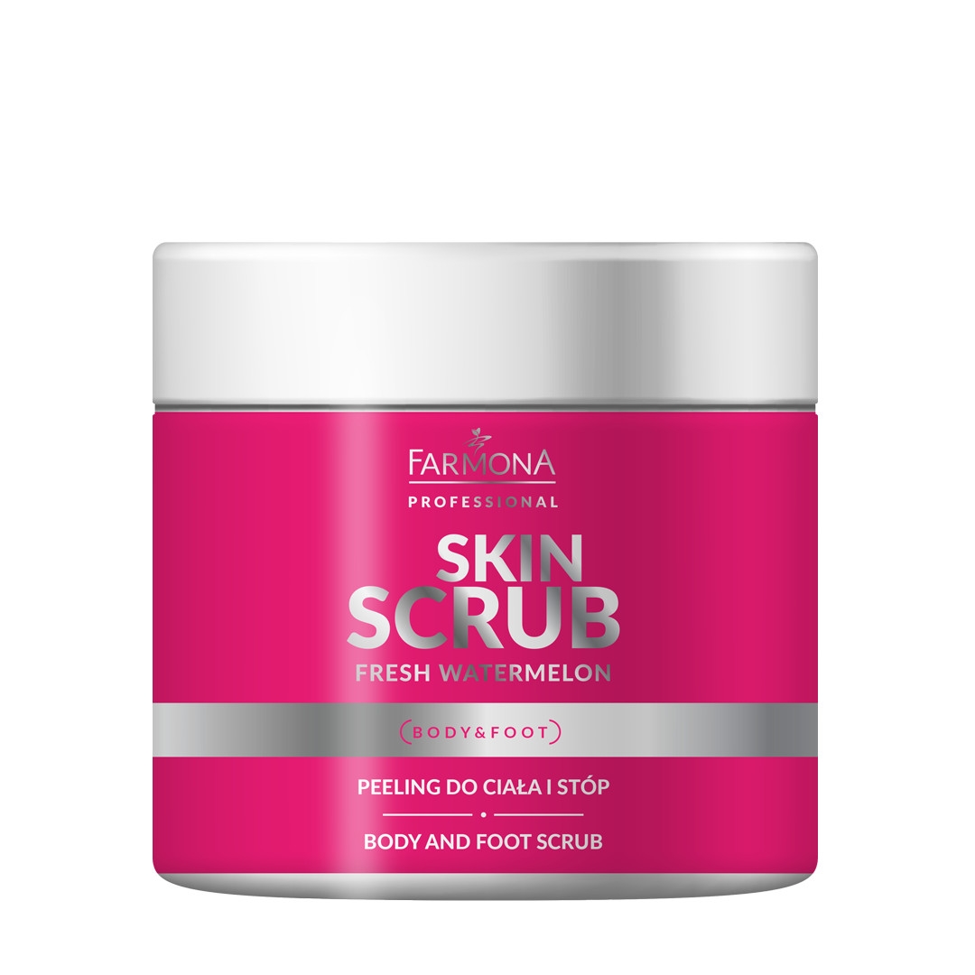 SKIN SCRUB FRESH WATERMELON Peeling do ciała i stóp 500g
