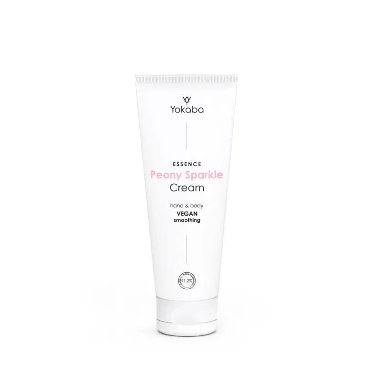 	Peony Sparkle Hand&Body Cream Vegan Illuminating Effect Essence Yokaba 75 ml 