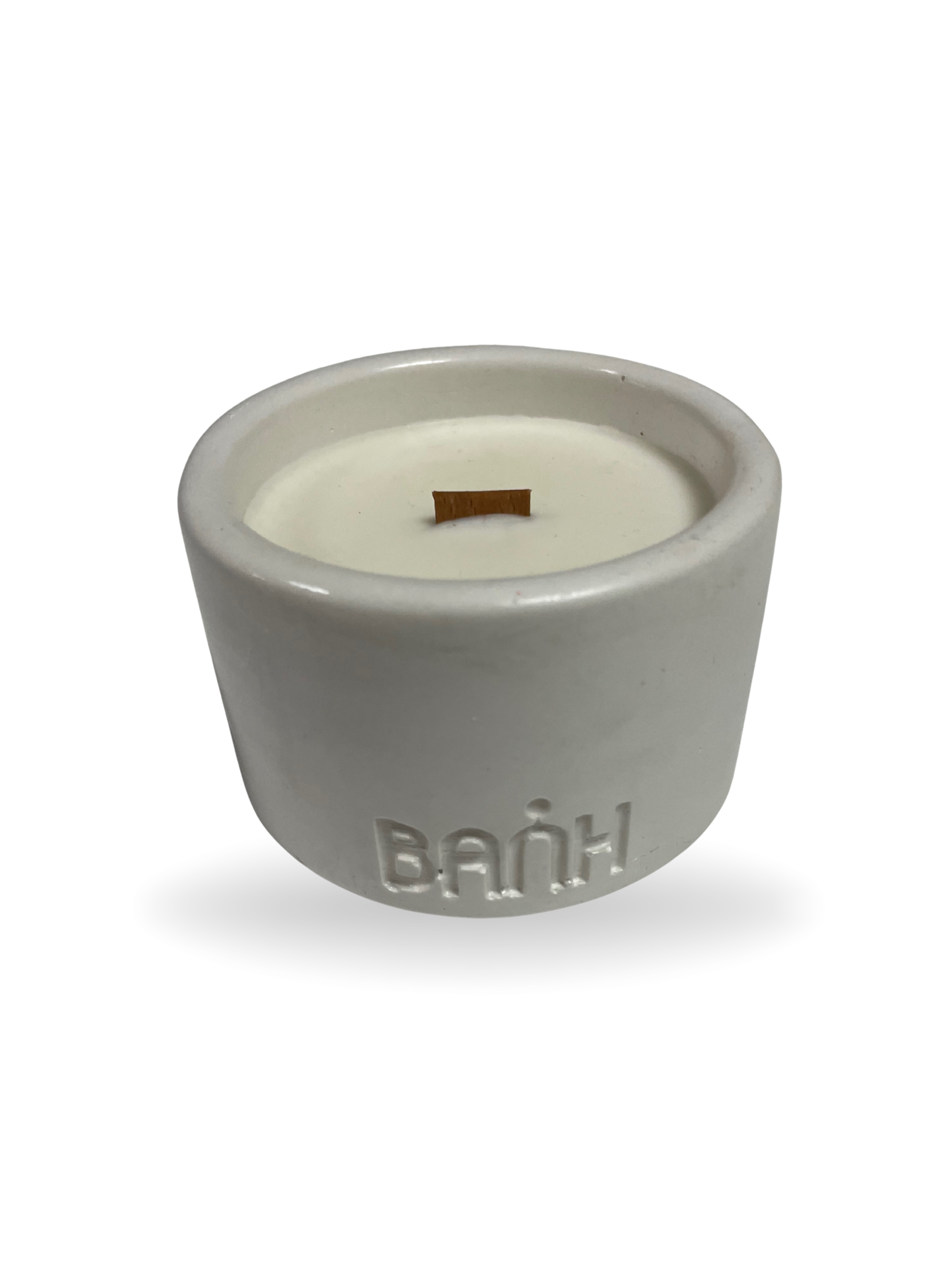 Bańh Ekologiczna Świeca Sojowa Zara (lniana) 160g