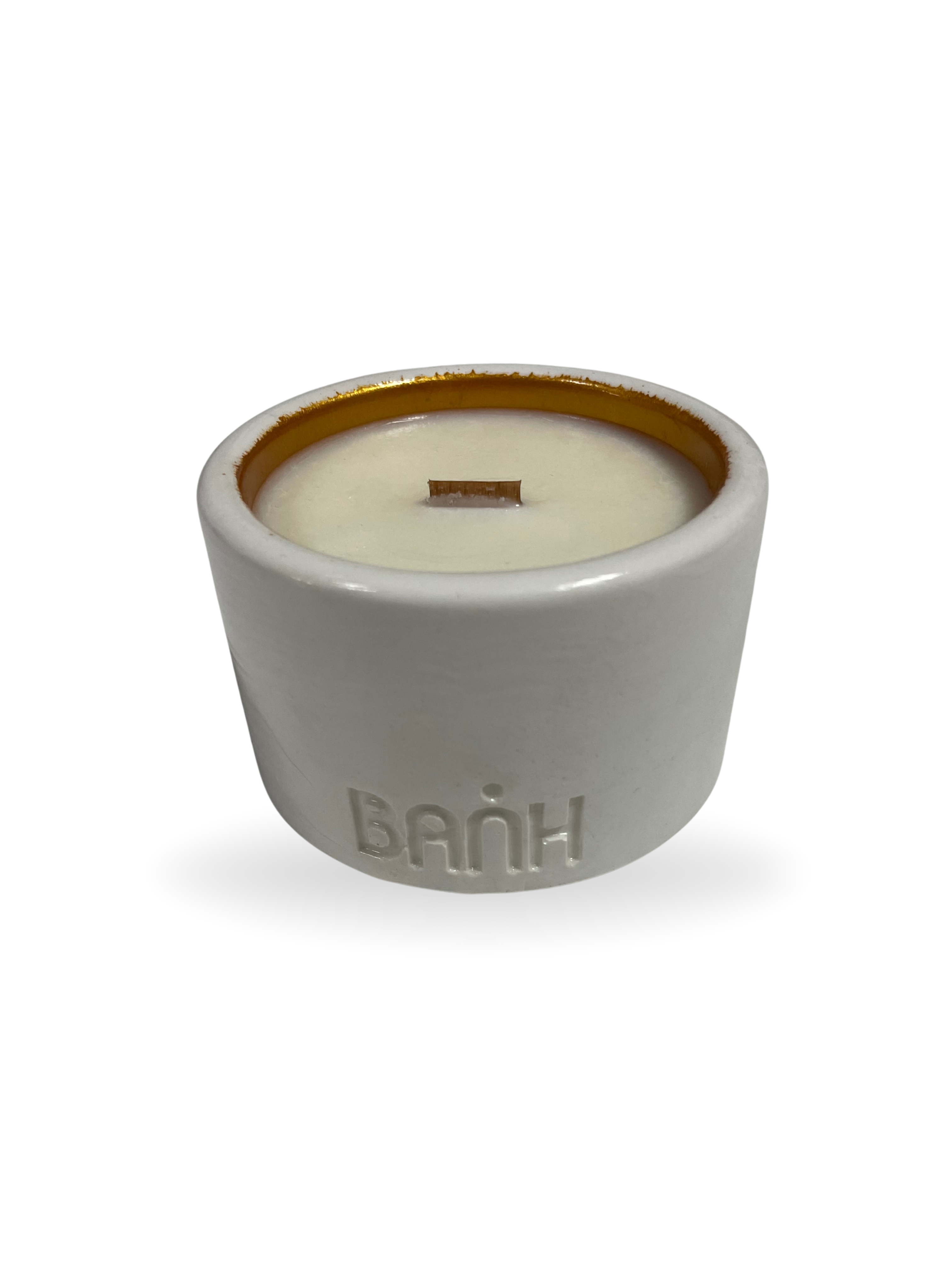 Bańh Ekologiczna Świeca Sojowa Biała Czekolada 160g