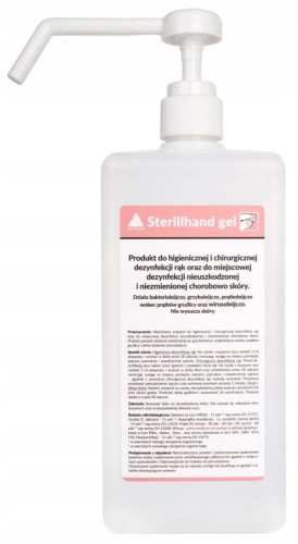 Sterillhand Żel do higienicznej i chirurgicznej dezynfekcji skóry i rąk 1l 1l
