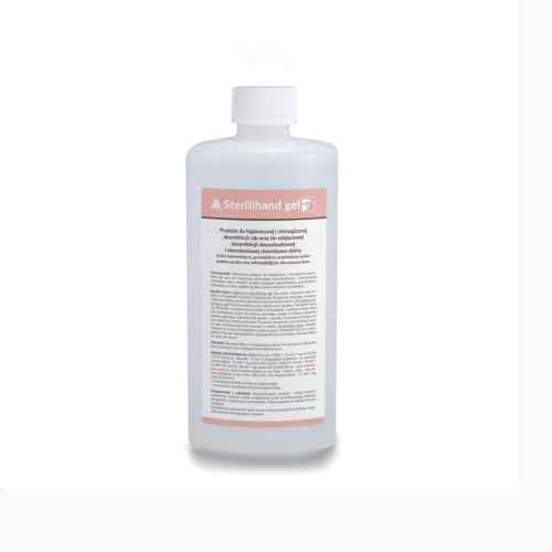 Sterillhand Żel do higienicznej i chirurgicznej dezynfekcji skóry i rąk 500ml 500ml