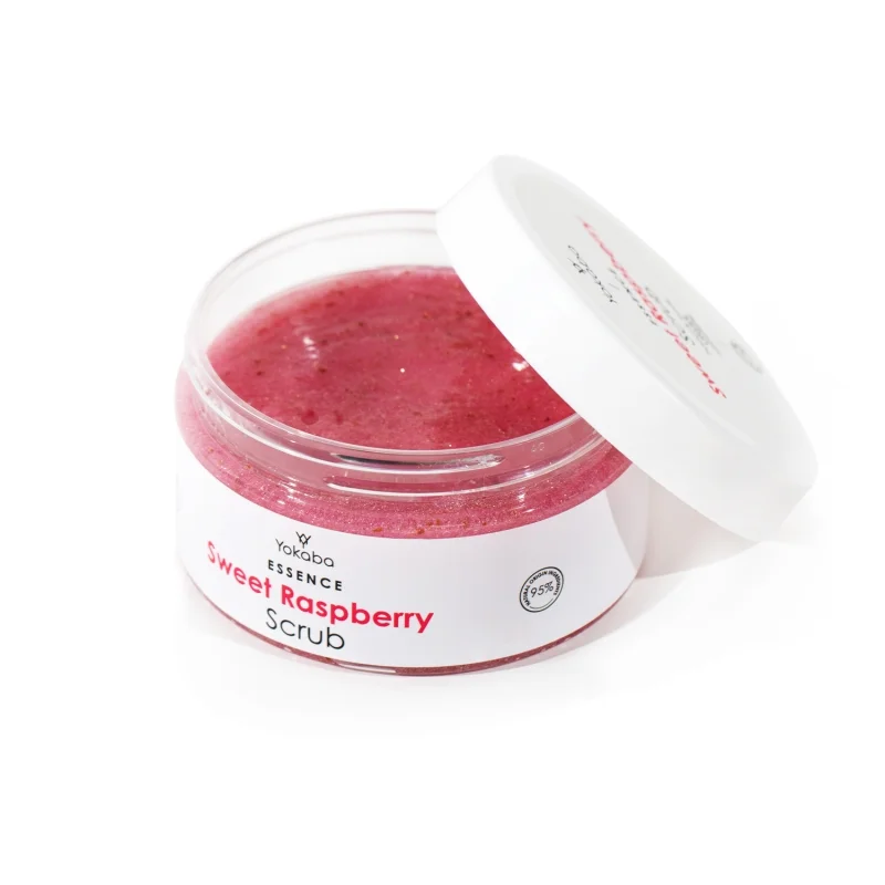 Sweet Raspberry Scrub Yokaba Malinowy peeling do ciała 250g