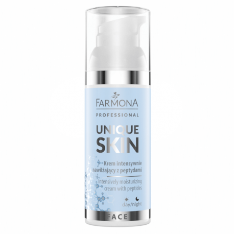 UNIQUE SKIN Krem intensywnie nawilżający z peptydami 50ml