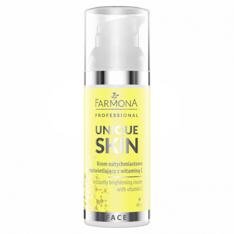 UNIQUE SKIN Krem natychmiastowo rozświetlający z witaminą C 50ml