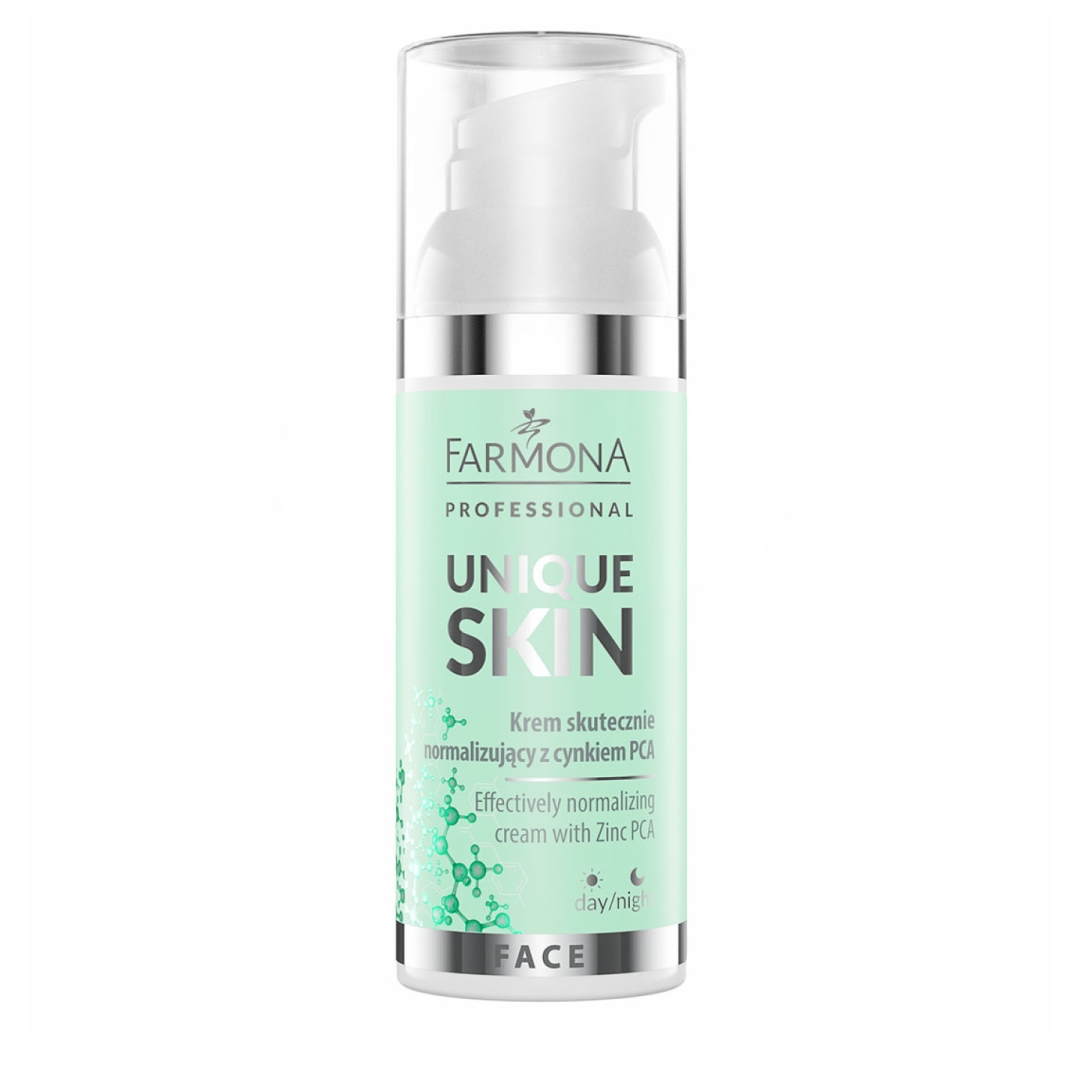 Farmona UNIQUE SKIN Krem skutecznie normalizujący z cynkiem PCA