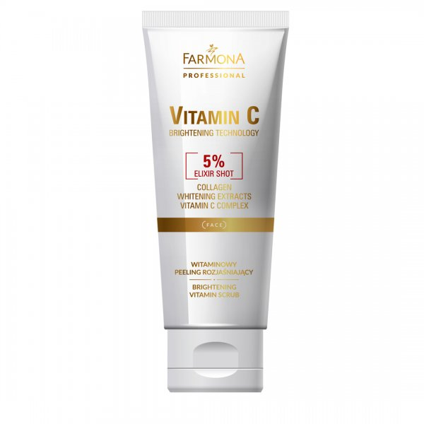 Vitamin C, witaminowy peeling rozjaśniający do twarzy 200ml