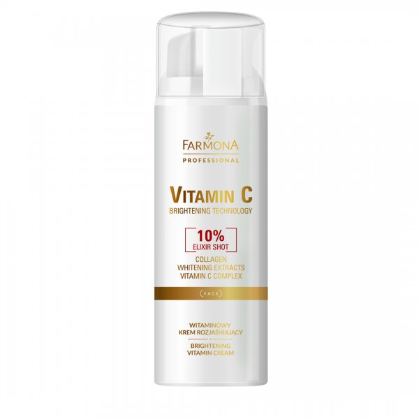 Vitamin C, witaminowy krem rozjaśniający do twarzy 150ml