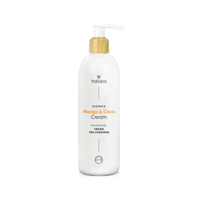 Mango&Coco Cream Hand&Body Vegan Ultra Moisturizing Essence Yokaba 240 ml