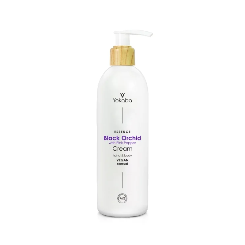	Black Orchid with pink pepper Hand & Body Cream Sensual Essence Yokaba 240 ml 