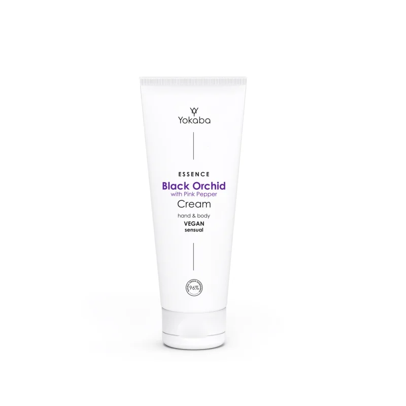 	Black Orchid with pink pepper Cream hand&body vegan ultra moisturizing Essence Yokaba 75 ml 