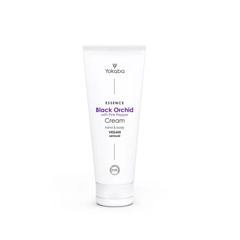 	Black Orchid with pink pepper Cream hand&body vegan ultra moisturizing Essence Yokaba 75 ml 