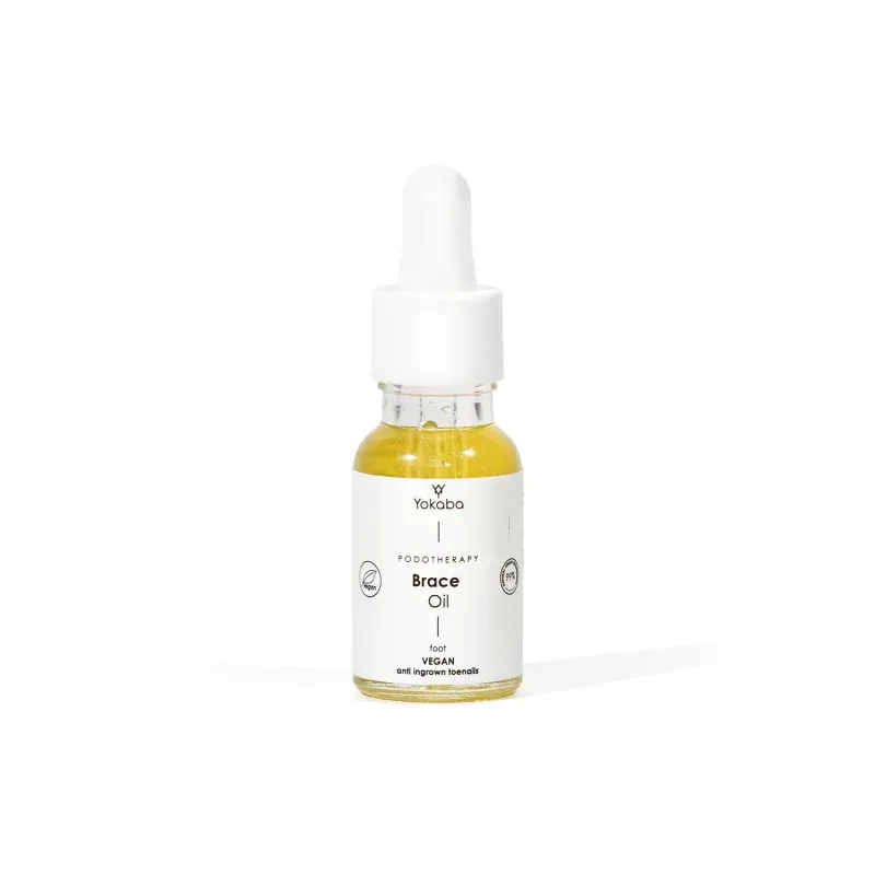 Brace Oil Podotherapy Yokaba Olejek do paznokci wrastających i wkręcających – wspomagający terapie ortonyksyjne. 15ml