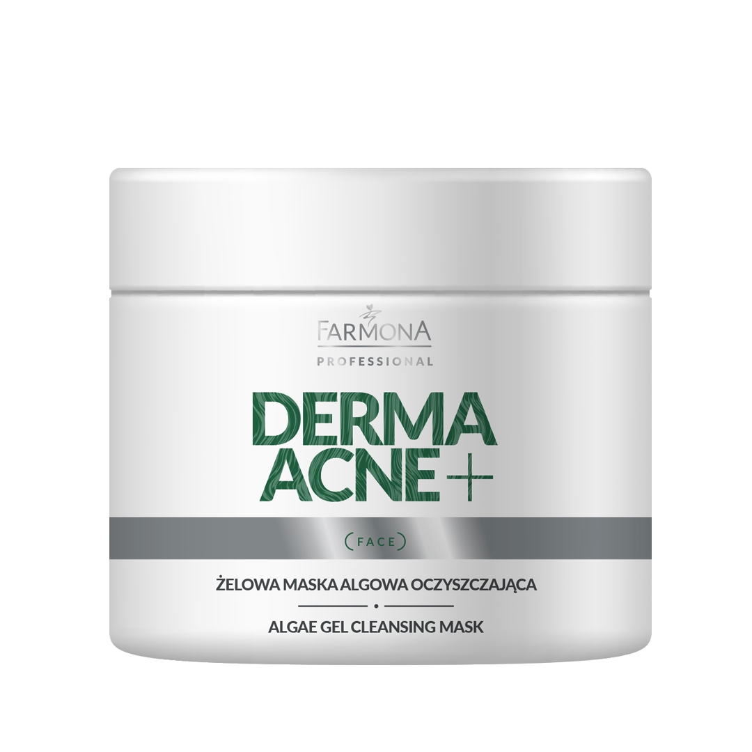 DERMAACNE+ Żelowa maska algowa oczyszczająca  160g